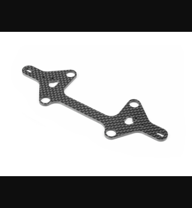 Xray - Xray Spare Parts X12 GRAPHITE LOWER SUSPENSION ARM PLATE 2.5MM - WIDER +2MM - XR372126