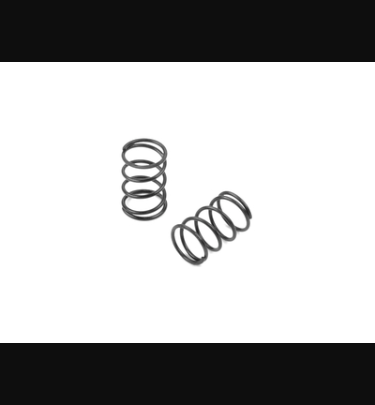 Xray - Xray Spare Parts SPRING 4.25 COILS 3.6x7.0x0.4MM, C=1.1 - BLACK (SOFT) (2) - XR372175