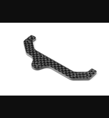 Xray - Xray Spare Parts X1'21/23 REAR POD UPPER PLATE - GRAPHITE 2.5MM - XR373554
