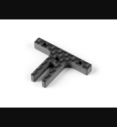 Xray - Xray Spare Parts X12 CARBON MIDDLE BATTERY BACKSTOP - XR376135