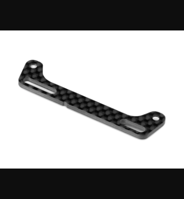 Xray - Xray Spare Parts CARBON SERVO HOLDER FOR 1-PIECE CHASSIS - XR376239