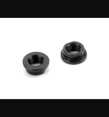 Xray - Xray Spare Parts LOW PROFILE ALU SELF-LOCKING NUT (2) - XR376290