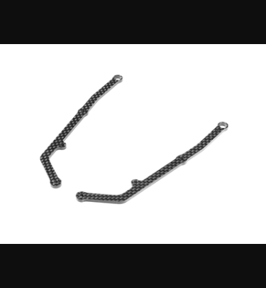 Xray - Xray Spare Parts X12'23/24 GRAPHITE SIDE BRACE 2.5MM - RIGHT & LEFT - XR376330