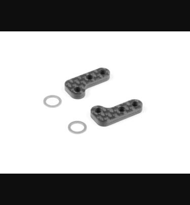 Xray - Xray Spare Parts X1'24 SIDE BRACE ARM - GRAPHITE 2.5MM (2) - XR376333