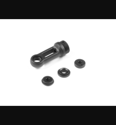 Xray - Xray Spare Parts COMPOSITE PARTS FOR CENTER DAMPENER FOR 1-PIECE CHASSIS - XR378111