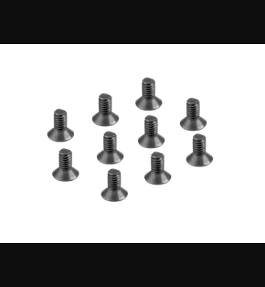 Xray - Xray Spare Parts HEX SCREW SFH M2.5x5 (10) - XR903255
