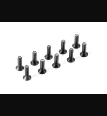 Xray - Xray Spare Parts HEX SCREW SFH M4x14 (10) - XR903414
