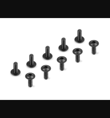 Xray - Xray Spare Parts HEX SCREW FLANGED SH M3x8 (10) - XR911308