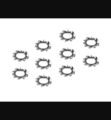 Xray - Xray Spare Parts SERRATED LOCK WASHER 3x6x1 (10) - XR962930