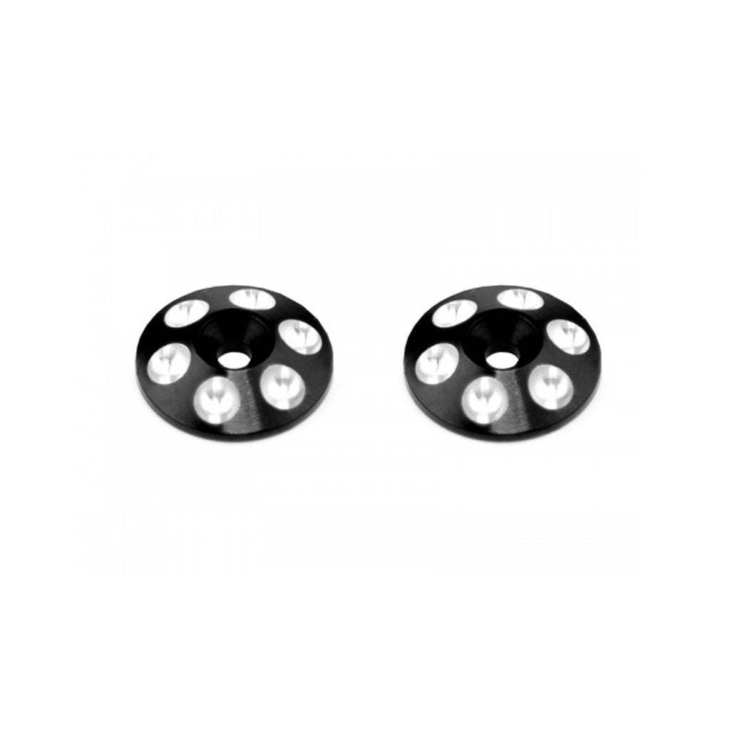 Arrowmax - Alloy Rear Wing Shims - Black - 2pcs - AM030102