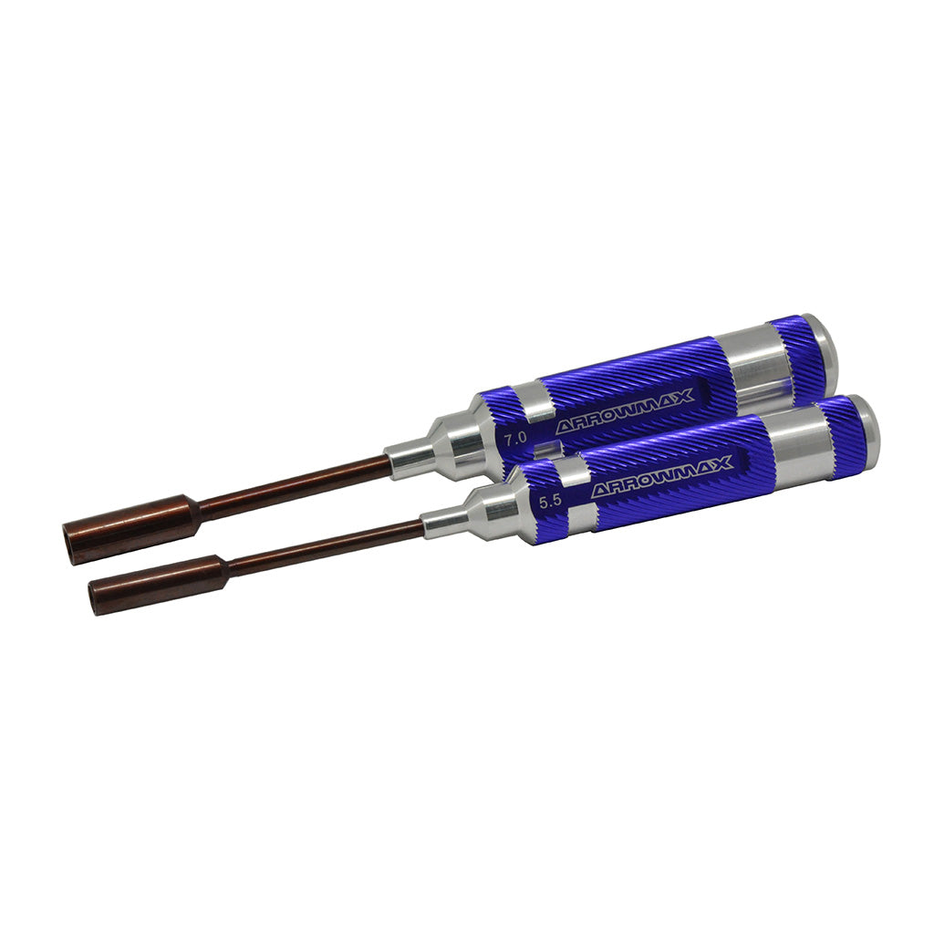 Arrowmax - Nut Driver Set 5.5 & 7.0x100mm 2pcs - AM150992