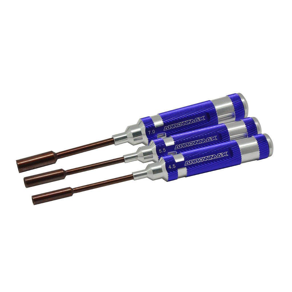 Arrowmax - Nut Driver Set 4.5; 5.5 & 7.0x100mm - 3pcs - AM150994