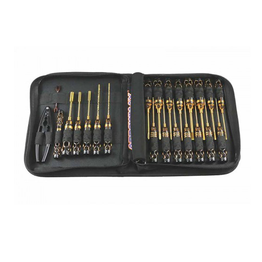 Arrowmax - Toolset 23pcs + Tool Bag Blk Golden - AM199442