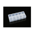 ARROWMAX RC CAR/BUGGY PINION/FIXINGS STORAGE PARTS BOX 132X58X20MM (SMALL 10BIN) AM199524