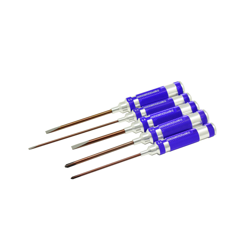 Arrowmax - Phillips & Flat Screwdriver Set - 5pcs - AM290901