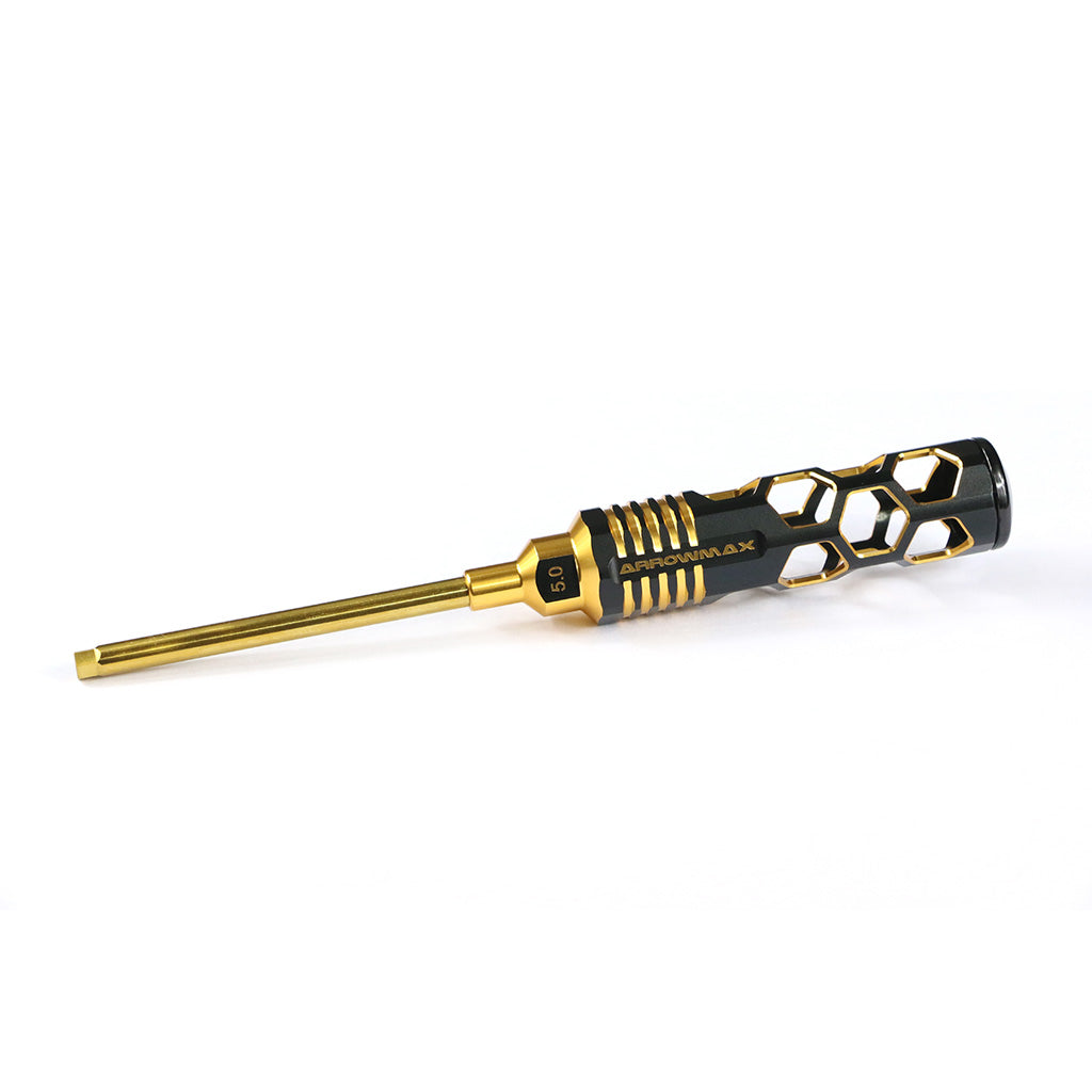 Arrowmax - Allen Wrench 5.0 x 100mm Black Golden - AM410151BG