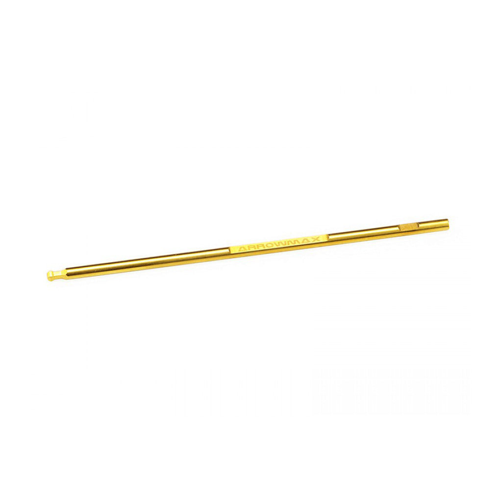 Arrowmax - Ball Driver Hex Wrench 2.5x100mm Tip Only-Wolfram - AM423126