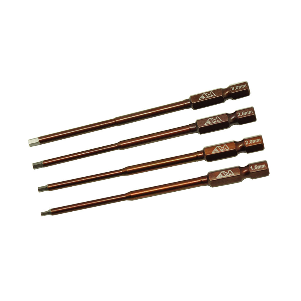 Arrowmax - Power Tool Tip Cased Set 4 Pcs; 1.5-2.0-2.5-3.0mm - AM500902