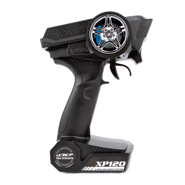 TEAM ASSOCIATED - XP120 2.4GHZ 2CH RADIO SYSTEM (WHEEL) & Rx (New - Not in Box)