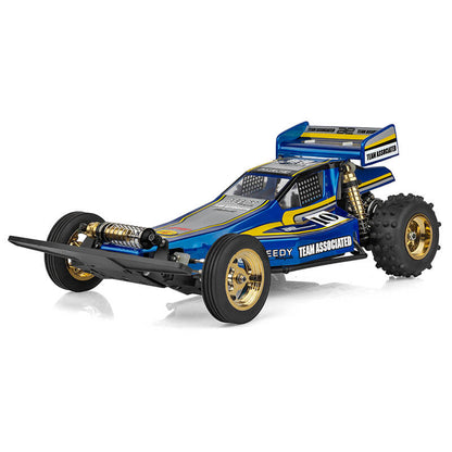 TEAM ASSOCIATED - 1/10 RC Buggy 2WD RC10 ULTRA FOX KIT (Retro 80's) - AS6051