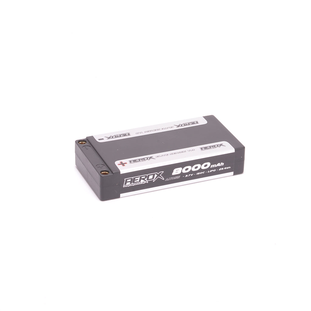 Aerox - AEROX ELITE LiPo 8000mAh 1S 3.7v 150C 18.5mm - AX055
