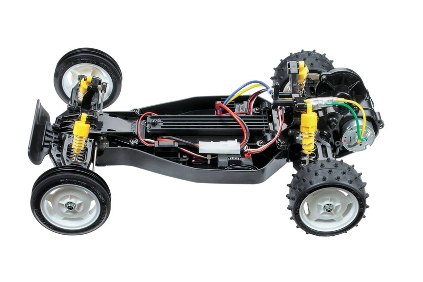 Tamiya - 1/10 RC Buggy Kit Holiday Buggy (2010) DT-02 - 58470 (ESC & Motor Included - Requires Radio, Servo, Battery, Charger, PS Spray & Assembly)