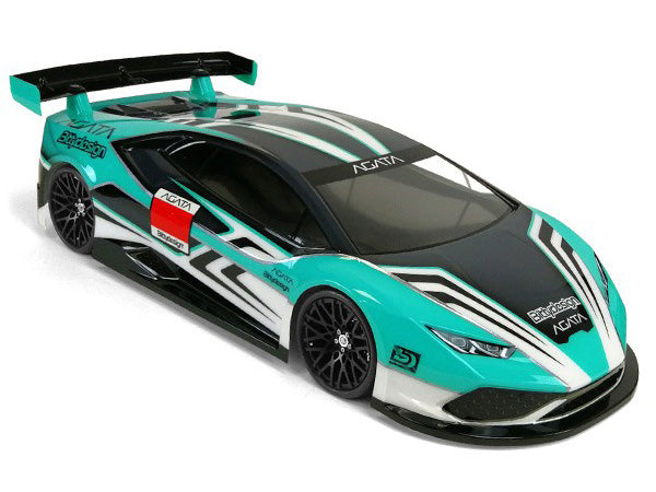 Bittydesign - AGATA ETS Touring 1/10 Body Shell 190mm Wide 256mm Wheelbase - BD-GT-190AGT