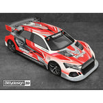 Bittydesign - A3-F 1/10 RC CAR Body FWD 190mm Wheelbase Body - BRCA (Clear Standard Thickness) - BD-FWD-190A3F
