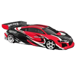 BittyDesign - Audi R8 AR8-GT3 GT12 & LMGT3 class Body Shell (Clear Lexan 1/12) - BD-GT12-R8