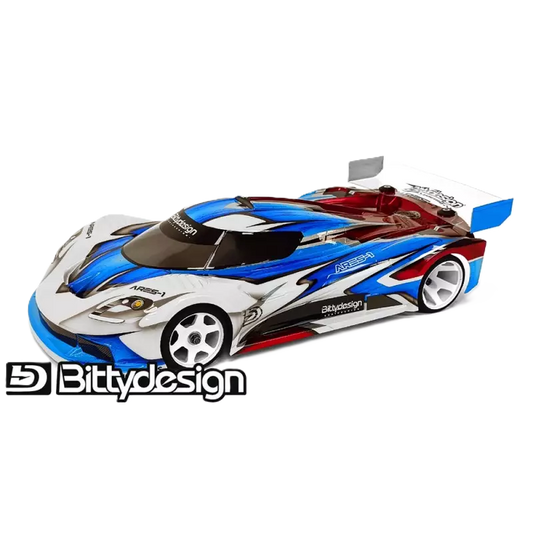 Bitty Design - ARES-1 GT12 & LMGT3 class Body Shell (Clear Lexan 1/12) - BD-GT12-AS1