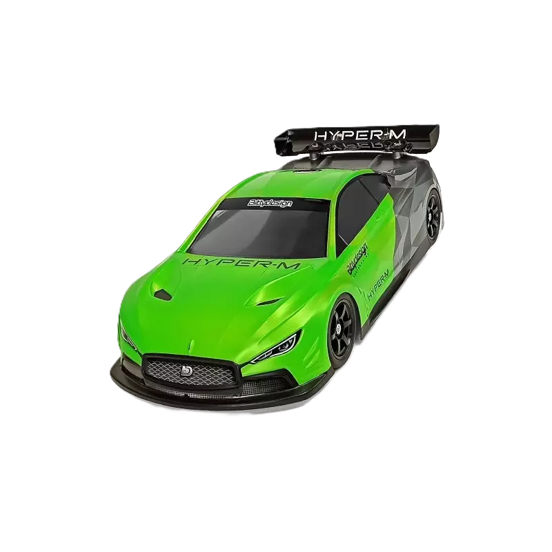 Bittydesign - Hyper M M-chassis Body Shell 210mm to 225mm Wheelbase - BD-TC-HYPM