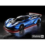 Bitty Design - JK12 GT12 & LMGT3 class Body Shell (Clear Lexan 1/12) - Koenigsegg Jesko - BD-GT12-JK12