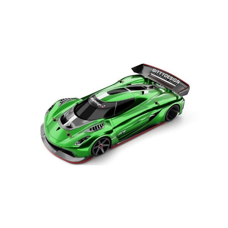 Bitty Design - JK12 GT12 & LMGT3 class Body Shell (Clear Lexan 1/12) - Koenigsegg Jesko - BD-GT12-JK12