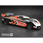 Bittydesign - JK10 1/10 GT Clear 1/10 RC Car 190mm Body Koenigsegg Jesko - Hyper Car - BD-GT-190JK10
