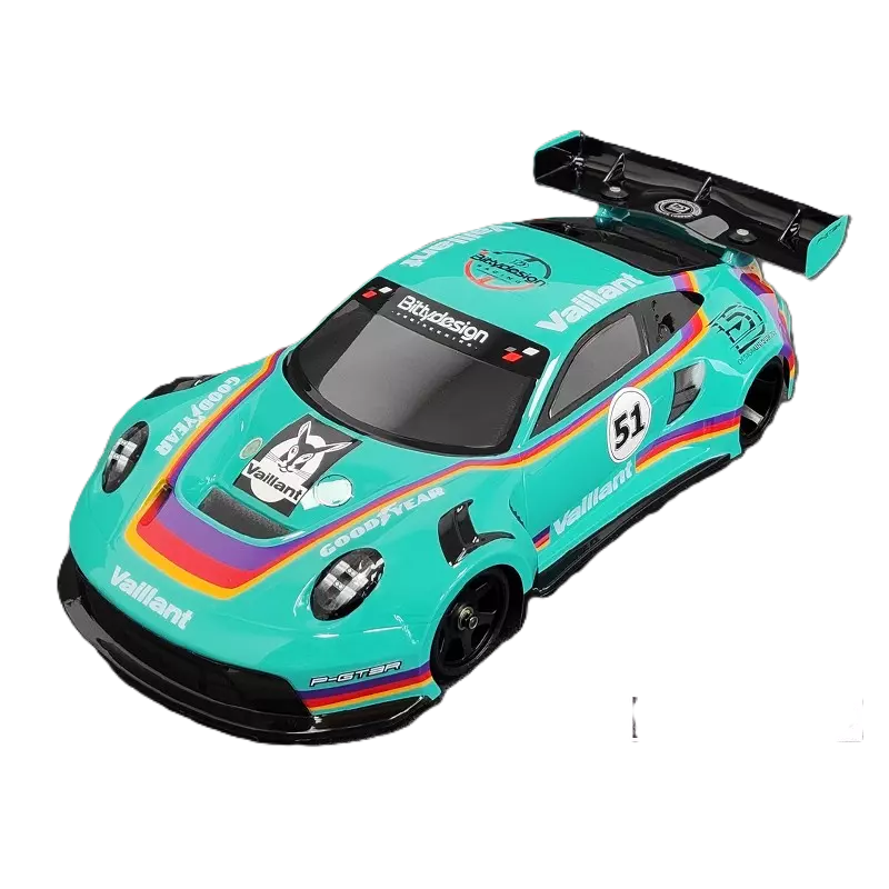 BittyDesign - P-GT3R Porsche GT12 & LMGT3 class Body Shell (Clear Lexan 1/12) - BD-GT12-PGT3R