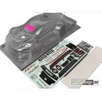 BittyDesign - P-GT3R Porsche GT12 & LMGT3 class Body Shell (Clear Lexan 1/12) - BD-GT12-PGT3R