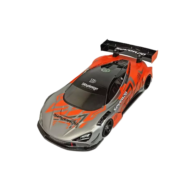BittyDesign - Seven20 GT12 & LMGT3 class Body Shell (Clear Lexan 1/12) - BD-GT12-S20