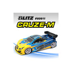 BLITZ - 1/10 MTC (210mm to 225mm WB) CRUZE-M Standard Thickness 0.8mm - Lexan M-chassis - 60911-08