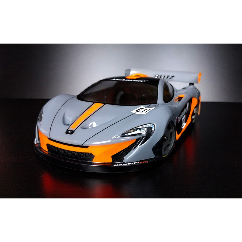 Blitz - 1/12 GT12 Clear Body - Titan P1 Sports Car (WB 201mm - Width R170/F168mm) - 60909-07