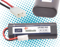 Intellect - RC CAR LIPO BATTERY (LIHV) 2S 5000mAh 7.6v Stick Tamiya plug (FITS TT01E) - IPRW2S5200HVR