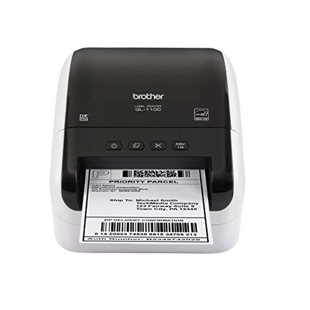 Used - Brother QL-1110NWBC Shipping Thermal Label Printer Work on Shopify POS - QL1110NWBZU1