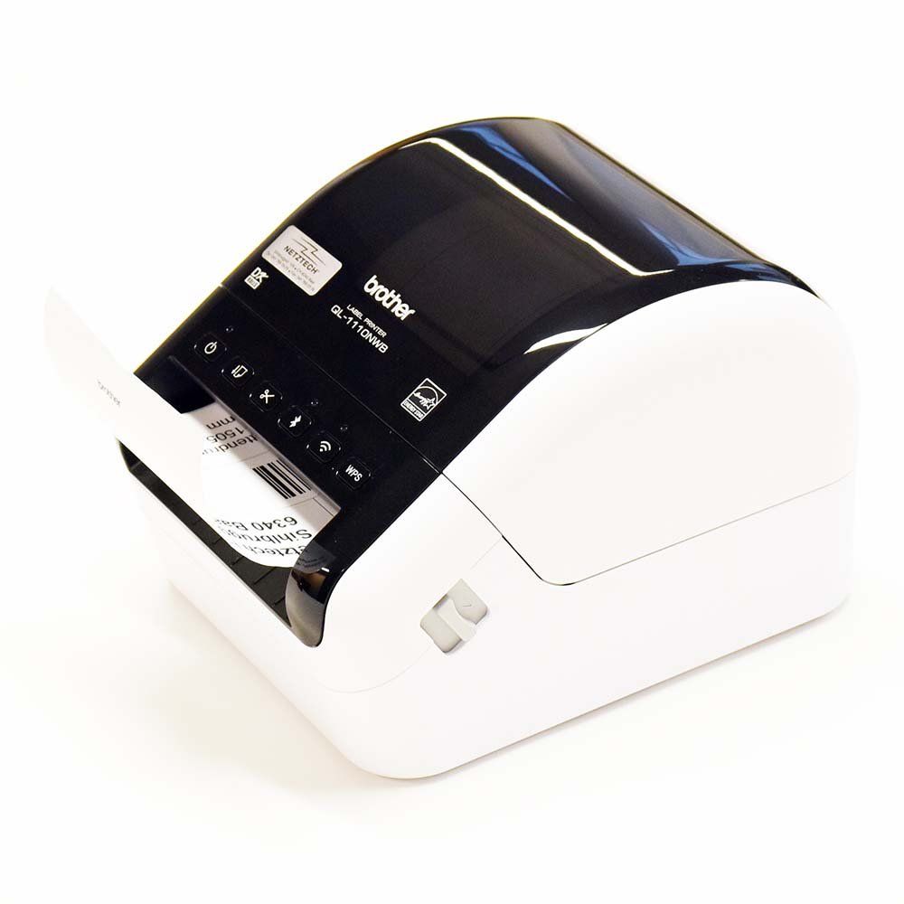 Used - Brother QL-1110NWBC Shipping Thermal Label Printer Work on Shopify POS - QL1110NWBZU1
