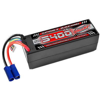 CORALLY (Fits PD Racing TK10 & TR10) 50C LIPO BATTERY 4S Lipo 5400MAH EC5 PLUG (14.8V) (RC BUGGIES & TRUCKS) - C-49145-EC5 (POWER RACING)