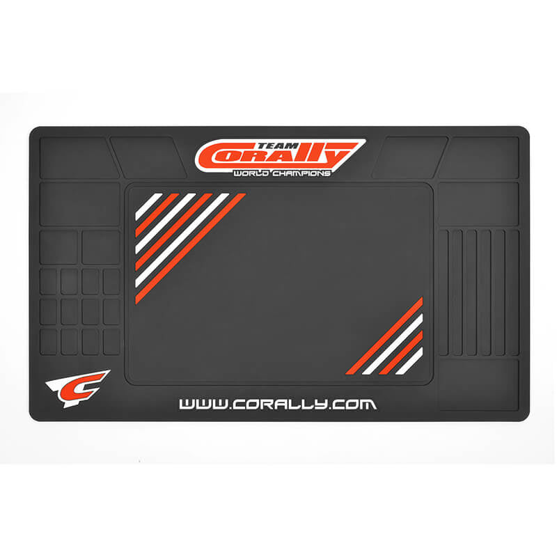 CORALLY - ULTIMATE RC RUBBER PIT MAT 850MM X 500MM - C-90280