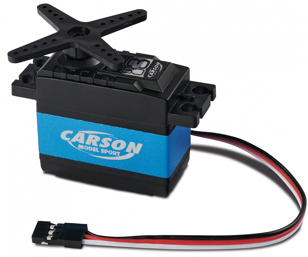 Carson - RC Starter Set Combo - Reflex Radio, Servo, Batteries & Charger - C500099