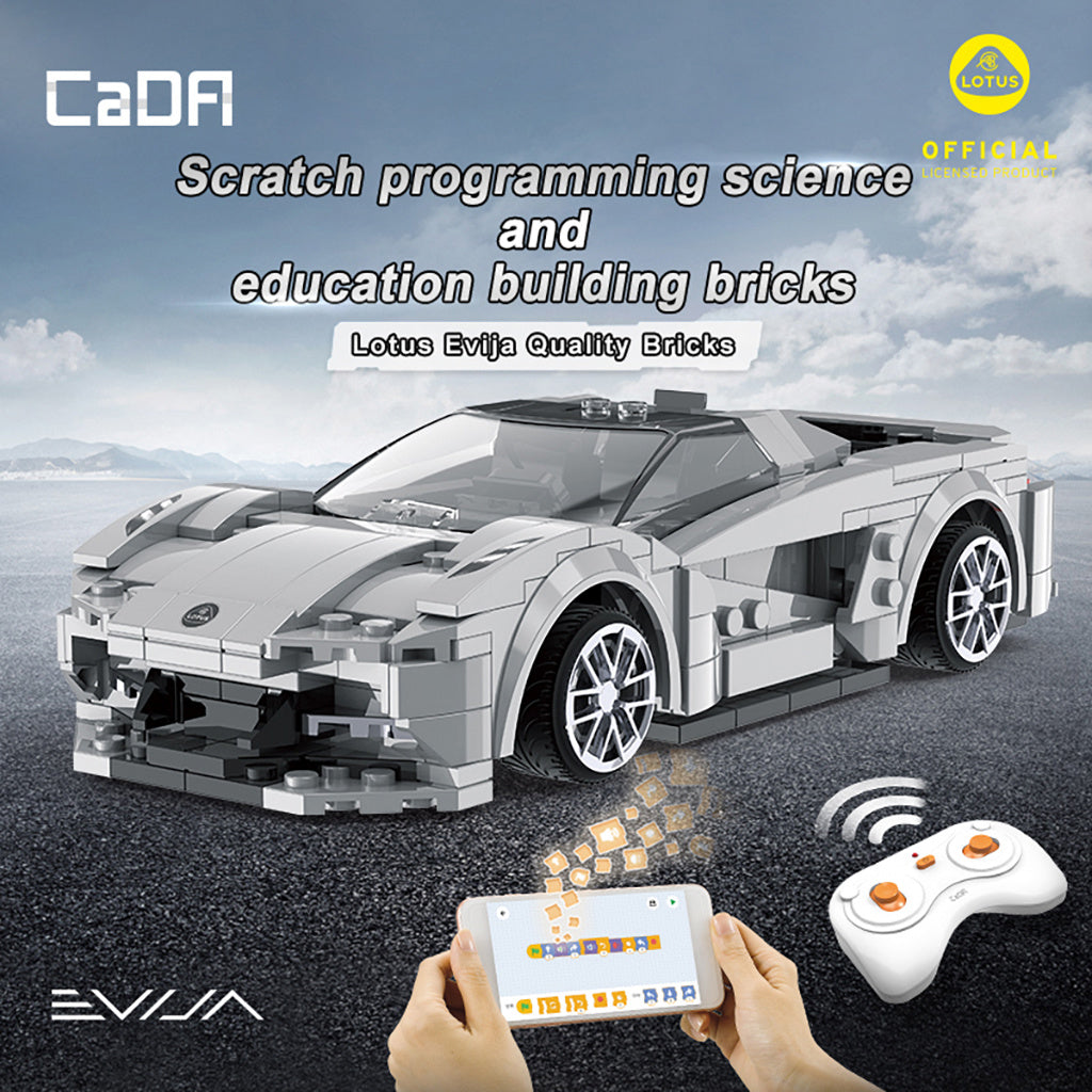 CADA BLOCK SET - RC 1:18 Lotus racing car - 308pcs - C51071W (Licensed Product)