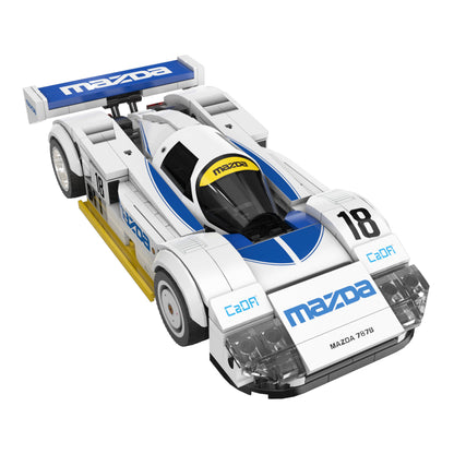CADA BLOCK SET - Push Model 1:24 Mazda 787B - 242 - C55029W (Official Licensed Product)
