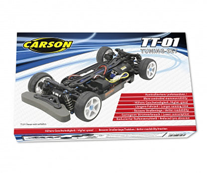 TAMIYA / CARSON TT01 / TT01E TUNING SET - OIL FILLED SHOCKS, PINION, SPUR, BEARINGS