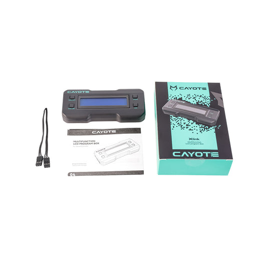CAYOTE - X-Link ESC Program Box & Balance Lead Lipo Voltage Checker - CACPB01