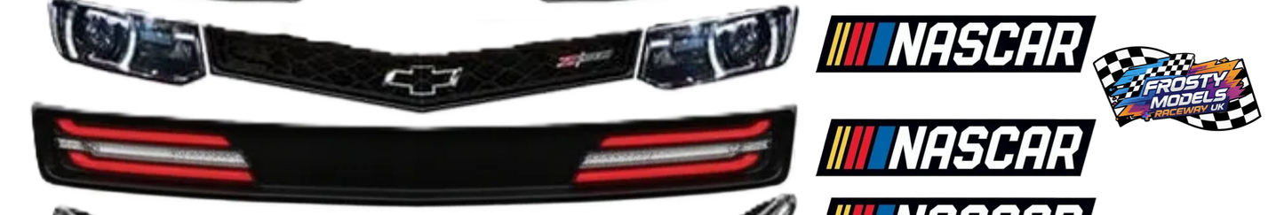 Frosty Models Nascar Sticker Set (1x Headlight, Grills & Taillights, Nascar & Frosty Sticker)